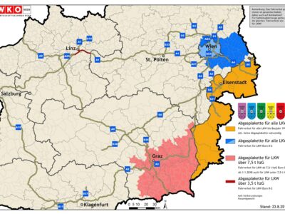 Map Low Emission Zones Austria