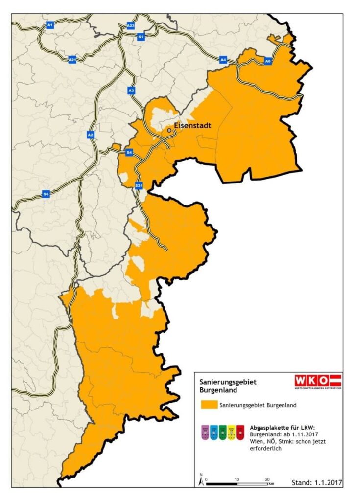 Burgenland IG-L zone environnementale