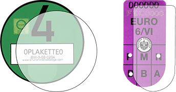 Films autocollants pour l'Allemagne et l'Autriche