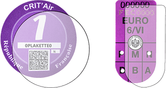 Films autocollants pour l'Autriche et la France