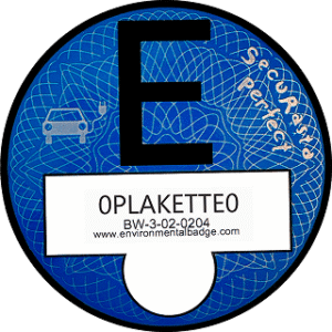 E-Plakette bleue pour l’Allemagne