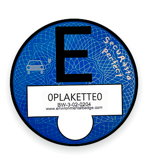 E-Plakette bleue pour l’Allemagne